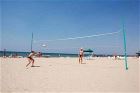 Волейбольная площадка на пляже